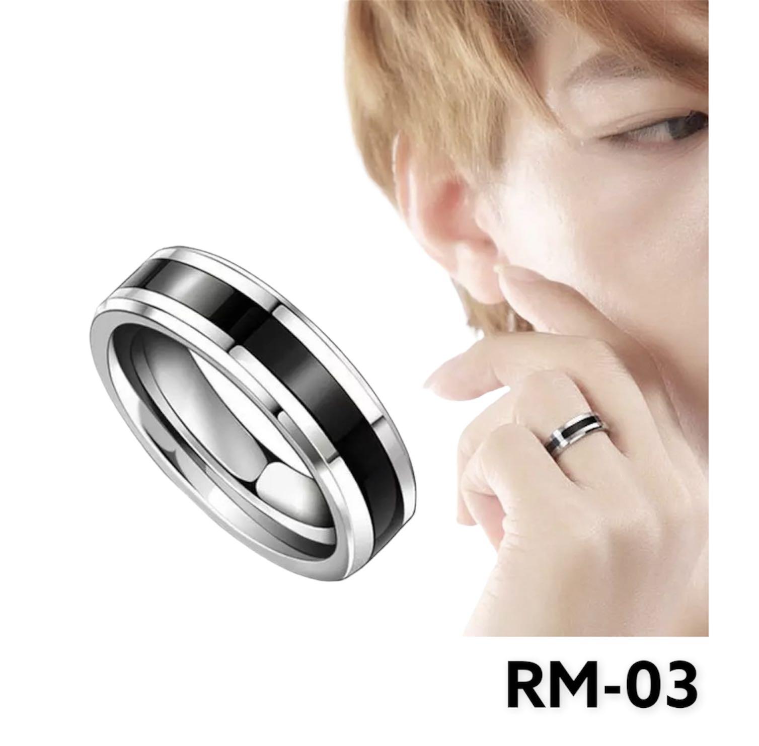 Simple Stainless Steel Couple Ring for Men Women Casual Finger Rings Jewelry Engagement Anniversary Gift FREE MAILING