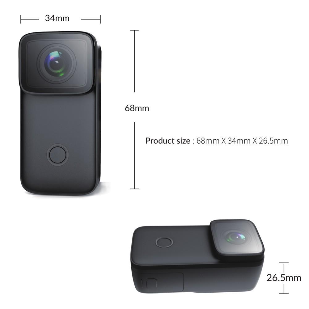 SJCAM C200 (Category: Video Cameras) located in Manila. Submitted by emil_online_shop (Listing ID 1143783887, Image 3). Description: Brand：SJCAM Model: C200 Main Chip :NT96660 Sensor :SONY IMX335 Gyro Image Stabilization :Support Battery :1200mAh Lens Angle of View :154° Aperture :2.0 Pixel :16 Million Screen :1.28 inches WIFI :2.4GHz Remote Control :Support Encoding Format :H.264 TV System :NTSC/PAL Light Source Frequency :50Hz/60Hz Video Format