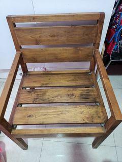 Solid wood chairs