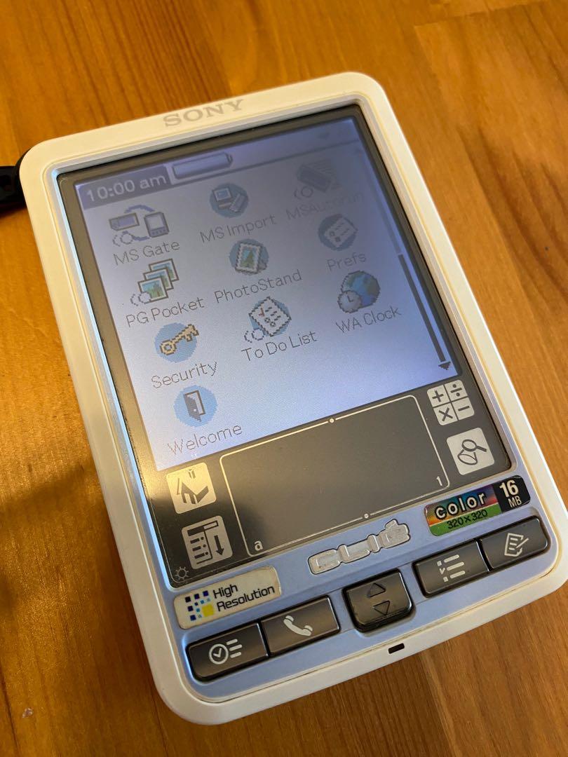 Sony Clie Palm PDA PEG-SJ30/H 包順丰站, 電腦＆科技, 手提電腦