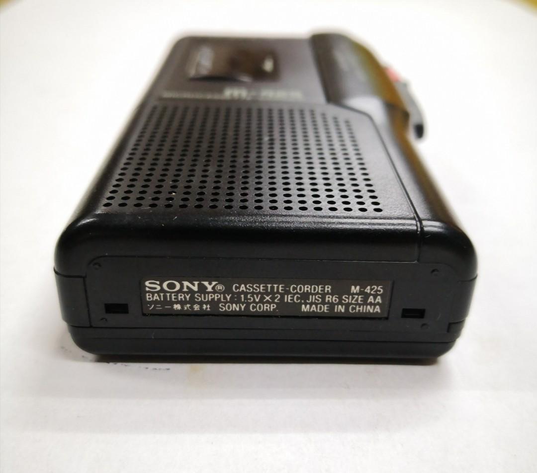 Sony M425 Handheld Micro Cassette Voice Recorder, Furniture & Home