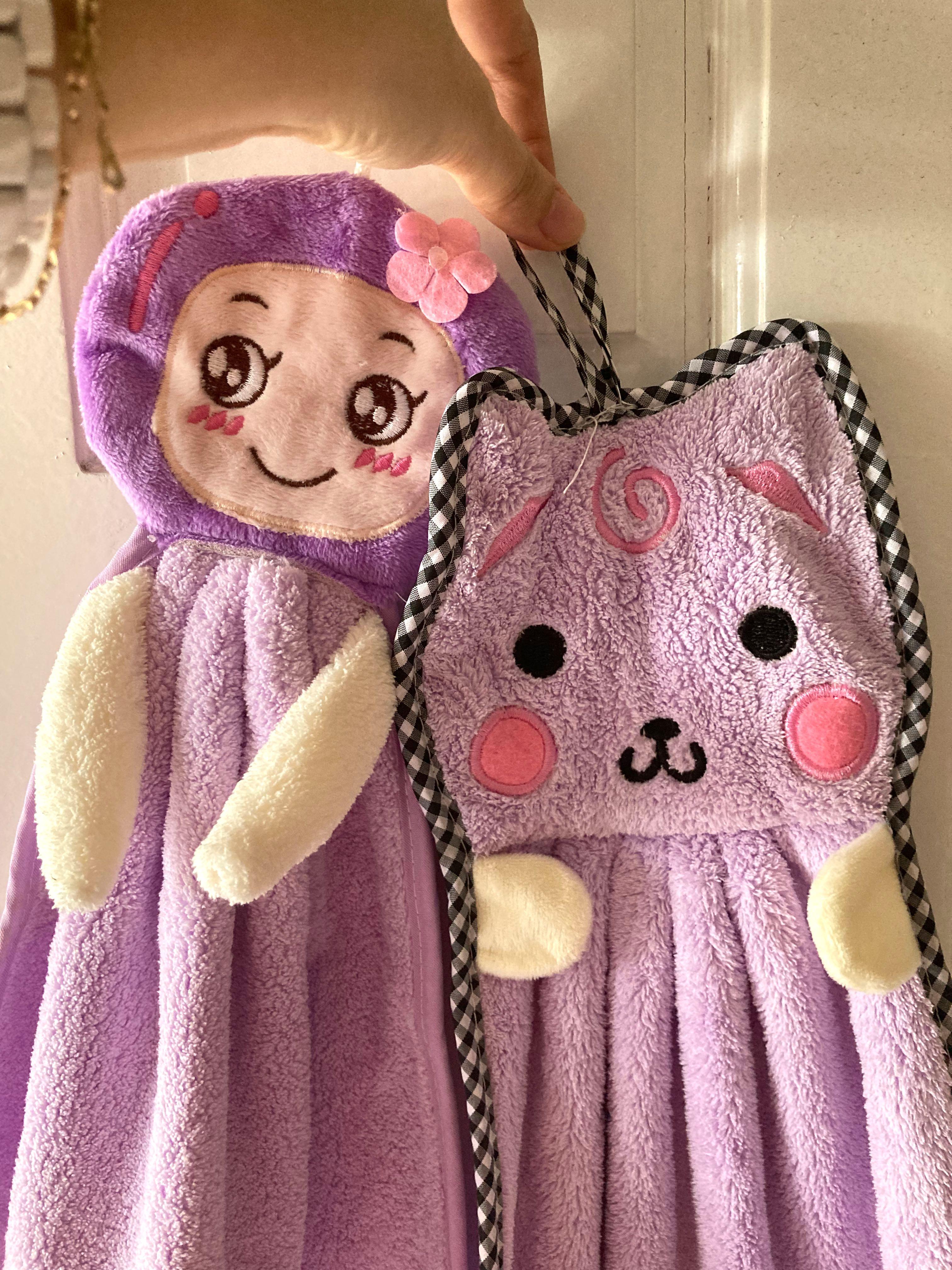 Super Cute Kitchen/ Hand Towels (Category: Towels, Napkins & Holders) located in Cebu City. Submitted by kawaiiparty (Listing ID 1143679927, Image 3). Description: Super cute and soft Brand new Cat towel brand new but washed and cleaned Absorbent 70 each Payments via Gcash or Bank transfer.