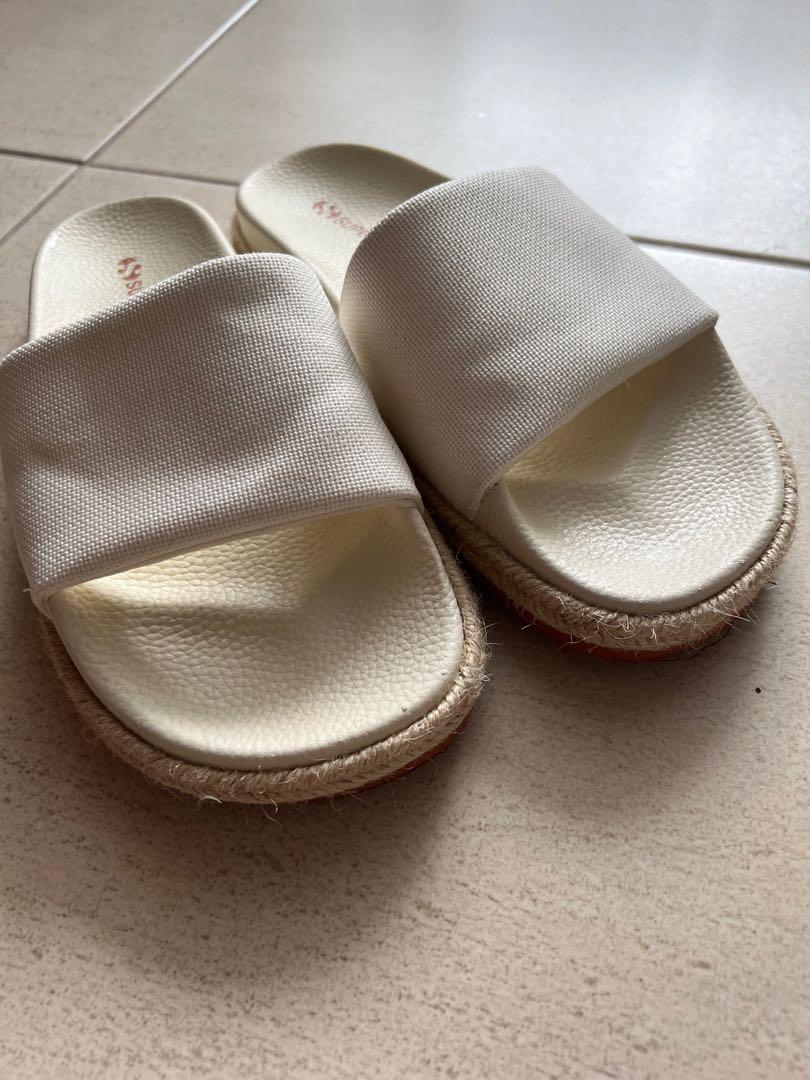 Superga outlet slides review
