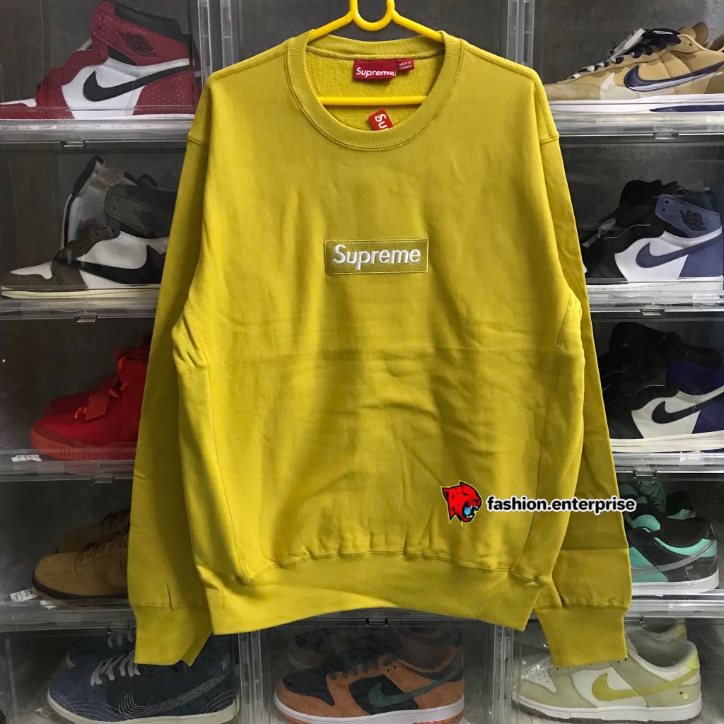 Mustard box logo top
