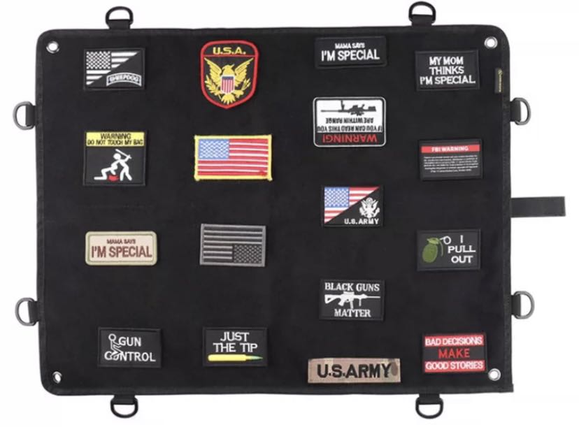 Tactical Morale Patch Display Mats, Hobbies & Toys, Stationery & Craft, Craft Supplies & Tools