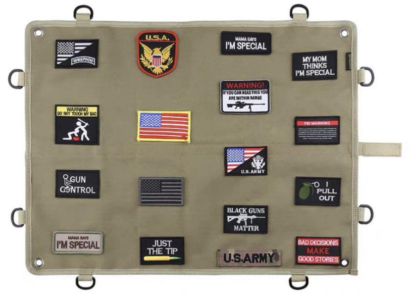 Tactical Morale Patch Display Mats, Hobbies & Toys, Stationery & Craft, Craft Supplies & Tools