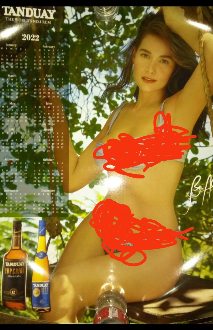 Tanduay Calendar, Hobbies & Toys, Memorabilia & Collectibles, Fan