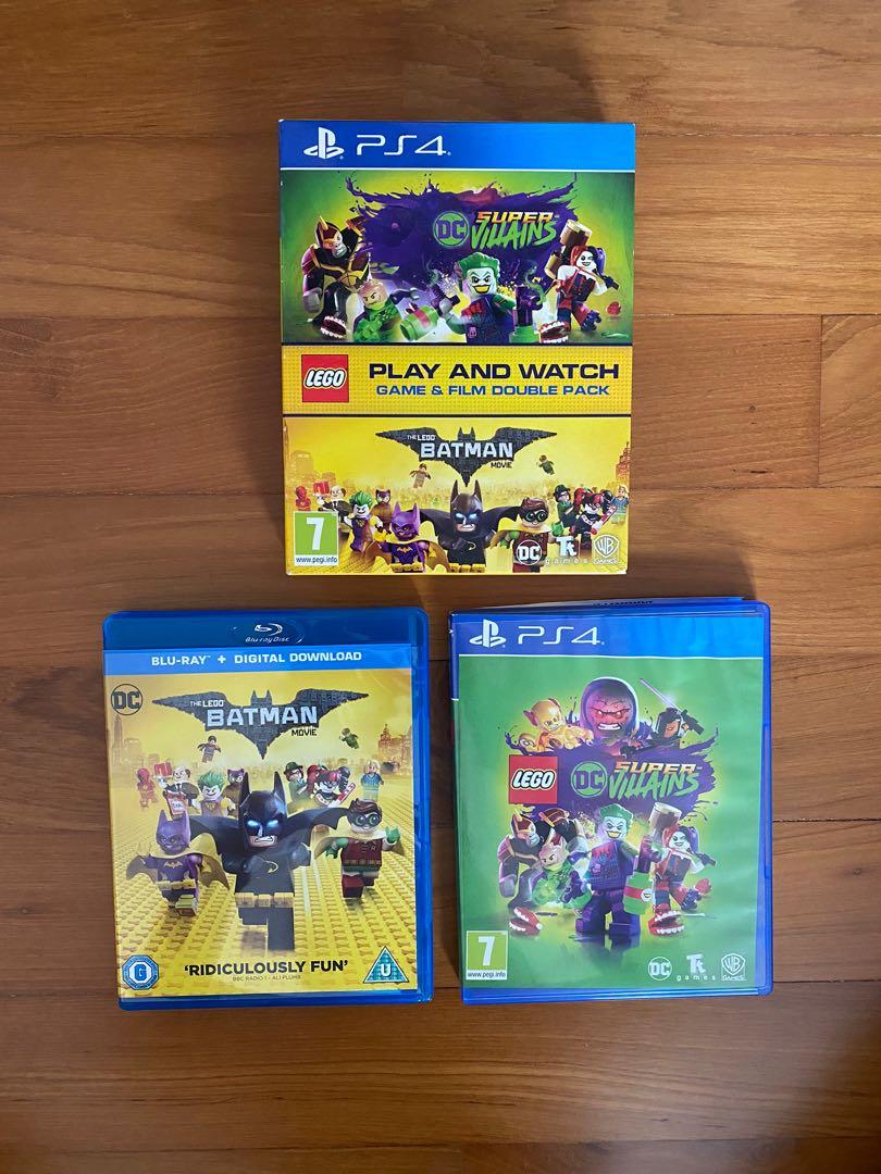 Batman Movie the LEGO + LEGO DC Super Villains PS4 game, Video Gaming,  Video Games, PlayStation on Carousell
