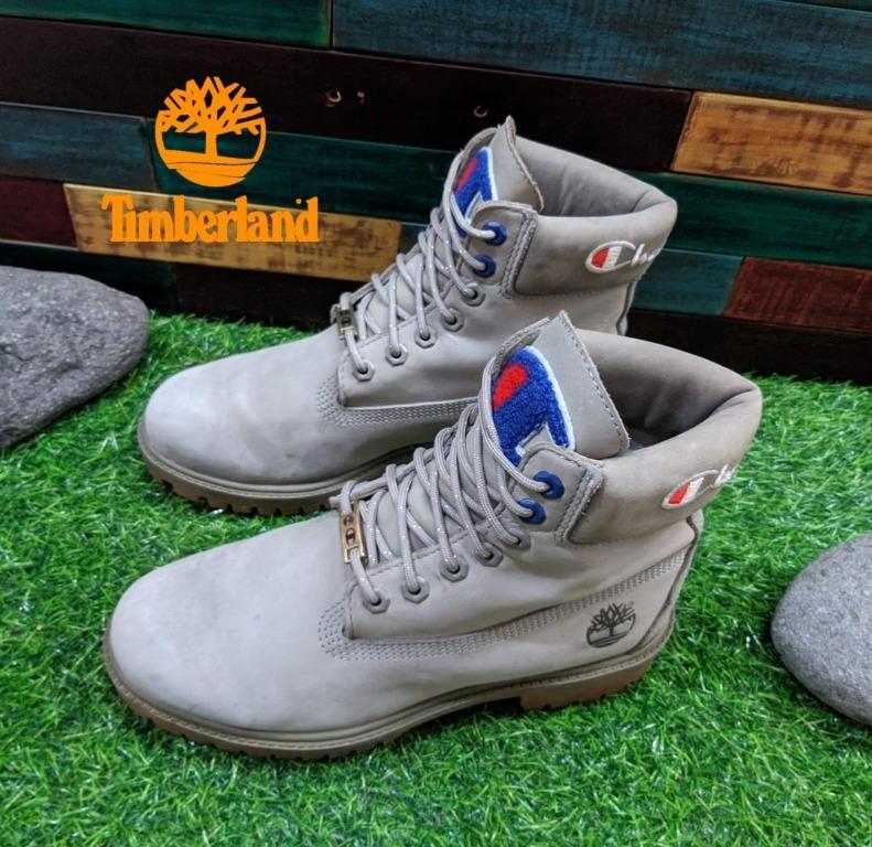 Champion timberland sale boots grey