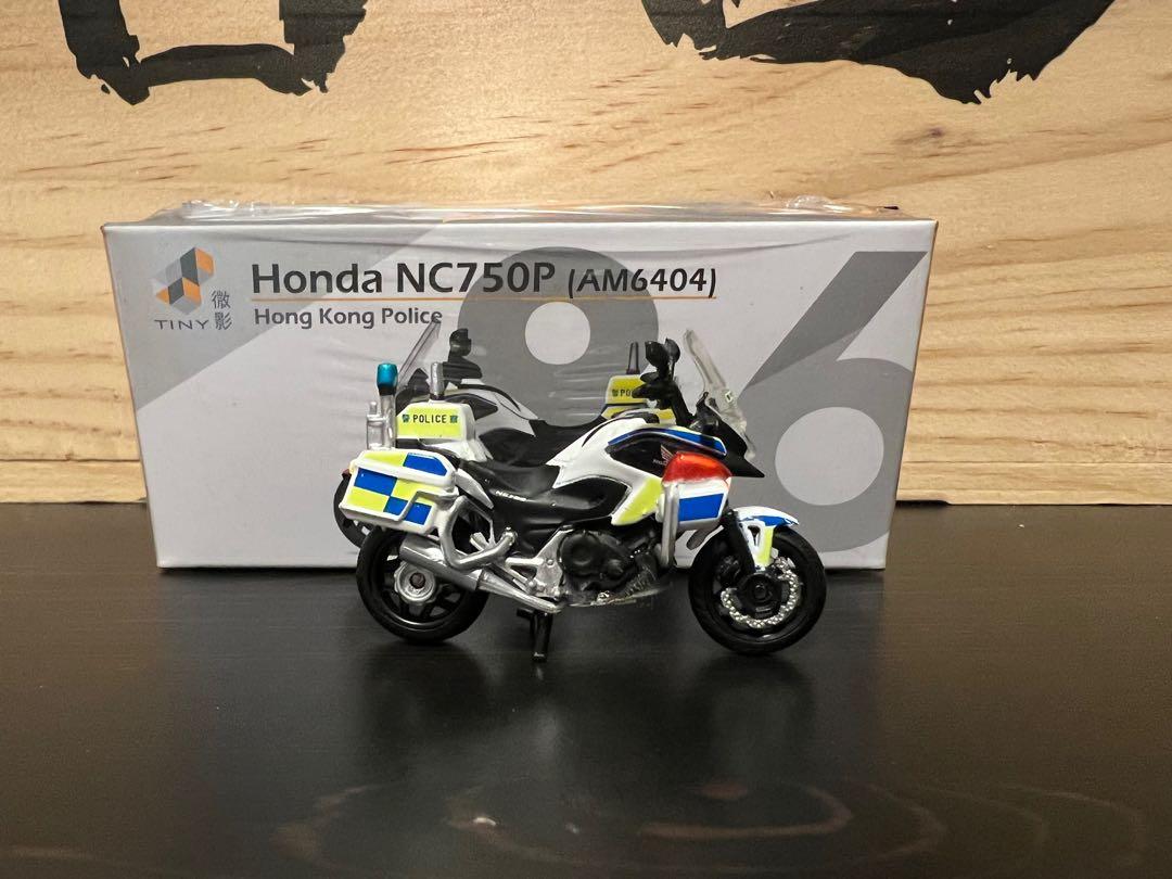Tiny 微影香港警察Honda NC750P 電單車, 興趣及遊戲, 玩具& 遊戲類