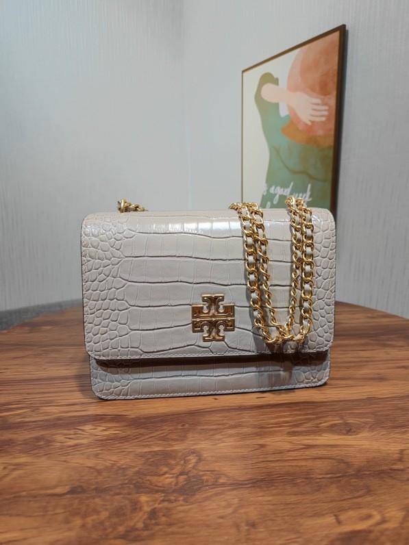 Tory Burch Britten Croc Medium Adjustable shoulder bag, Women's Fashion,  Bags & Wallets, Shoulder Bags on Carousell