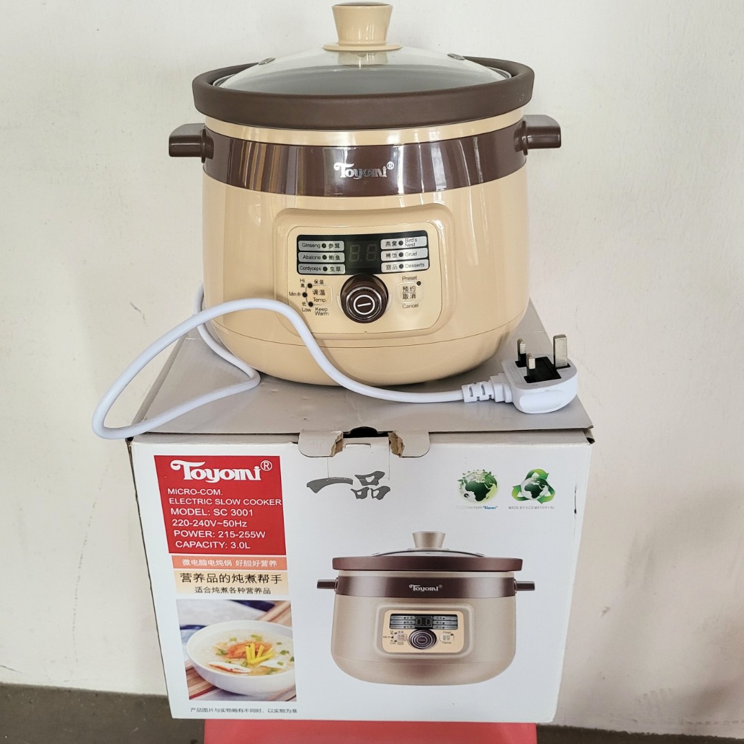 How to use toyomi slow 2025 cooker