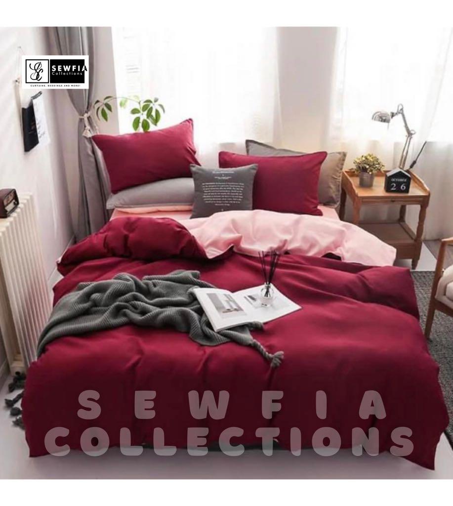 Tri tone Mix and Match Beddings (Category: Bedding & Towels) located in Caloocan City. Submitted by kayceegee (Listing ID 1143729844, Image 2). Description: ✨Tri tone Mix and Match Beddings✨ 💛Around 60 colors to choose from 💛Customize Set and size Our standard: BEDSHEET Size Single 36x75x4 Double 48x75x4 Family 54x75x4 Queen 60x75x4 King 72x75x4 PILLOWCASE Size Medium - 16x22 Large - 17x26 XL - 18x28 Queen - 20x30 King - 20x36 Body pillow - 20x