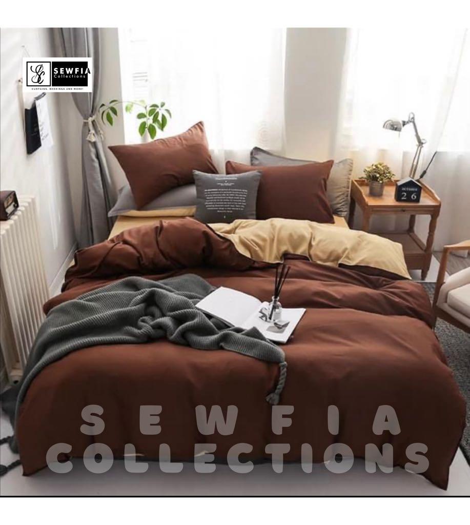Tri tone Mix and Match Beddings (Category: Bedding & Towels) located in Caloocan City. Submitted by kayceegee (Listing ID 1143729844, Image 1). Description: ✨Tri tone Mix and Match Beddings✨ 💛Around 60 colors to choose from 💛Customize Set and size Our standard: BEDSHEET Size Single 36x75x4 Double 48x75x4 Family 54x75x4 Queen 60x75x4 King 72x75x4 PILLOWCASE Size Medium - 16x22 Large - 17x26 XL - 18x28 Queen - 20x30 King - 20x36 Body pillow - 20x
