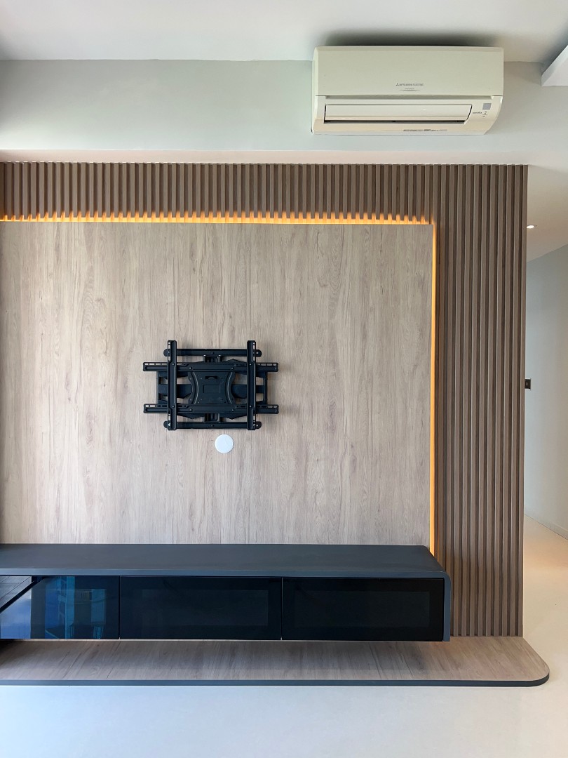 Tv Featurewall Direct Carpentry, Furniture & Home Living, Home Decor ...