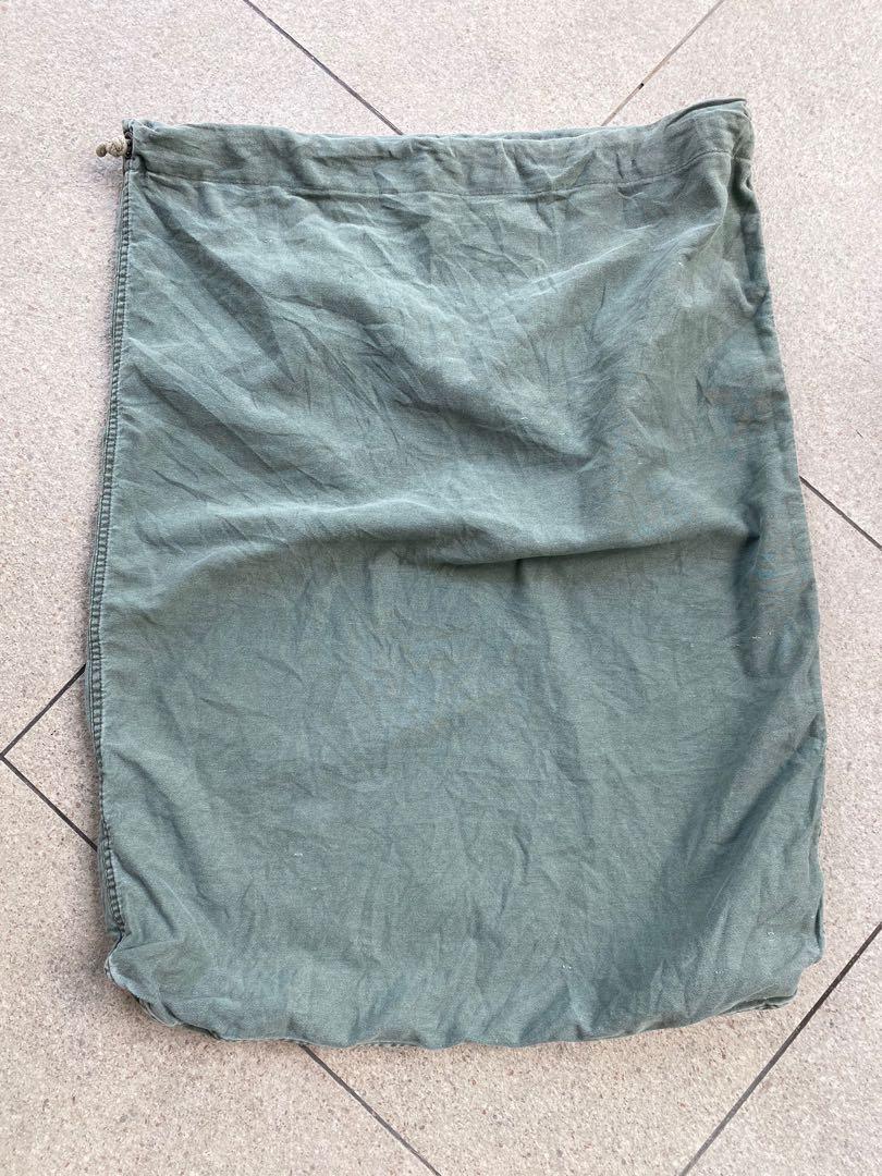 US Army Laundry Bag WW2 Vietnam Era Vintage Item, Men's Fashion, Bags