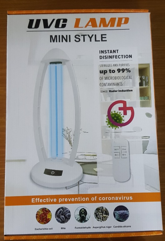 UVC LAMP MINI STYLE, Furniture & Home Living, Lighting & Fans, Lighting