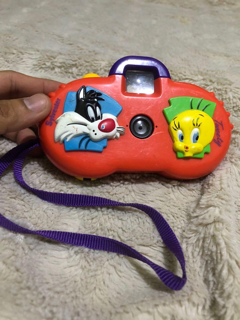 Vintage looney toons film camera by jollibee, Hobbies & Toys, Toys ...
