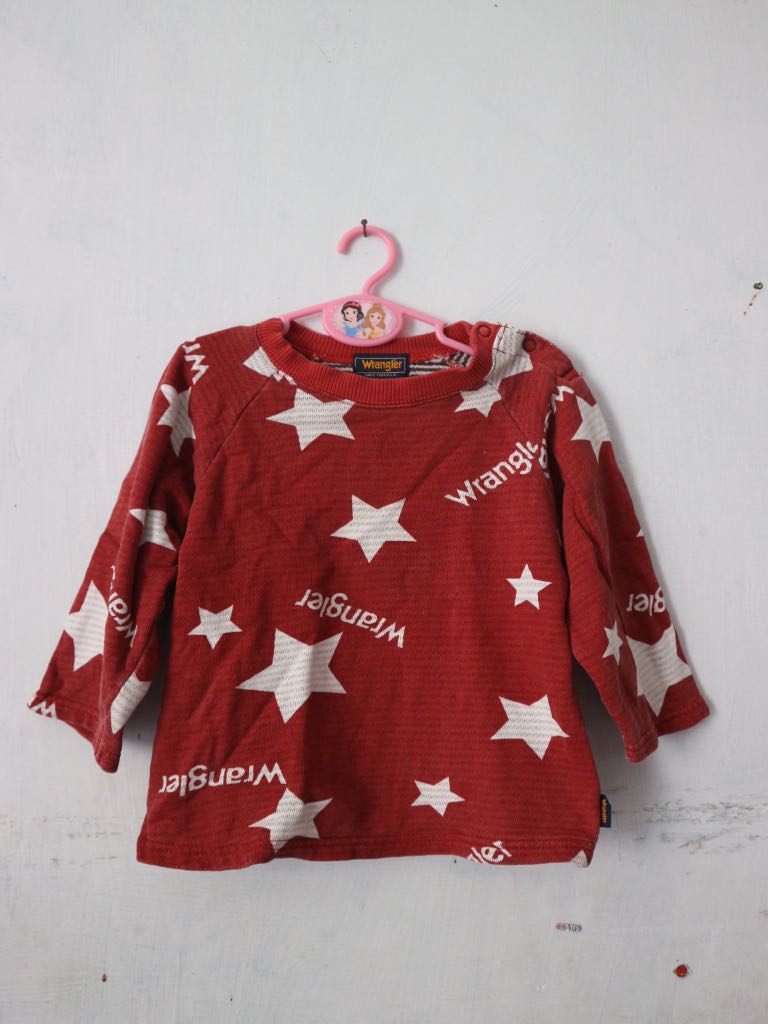 Wrangler red shirt, Bayi \u0026 Anak, Baju 