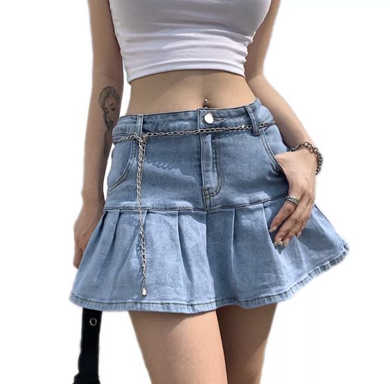 Y2K Vintage Denim Mini Skirt ONLY Size XS / Micro Denim Skirt / Barbie  Skirt / Bratz Skirt / 90s Mini Skirt / Sexy Mini Skirt -  Canada