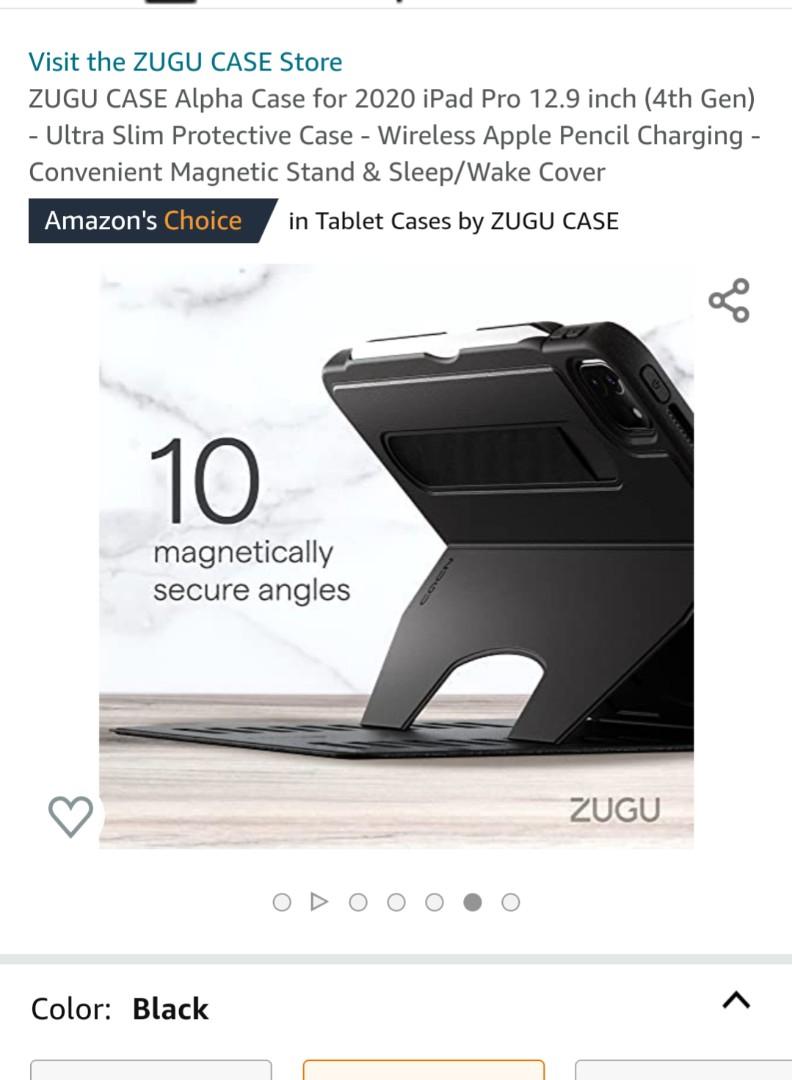 Zugu Case Ipad Pro 12.9inch (4th Gen), Computers & Tech, Parts