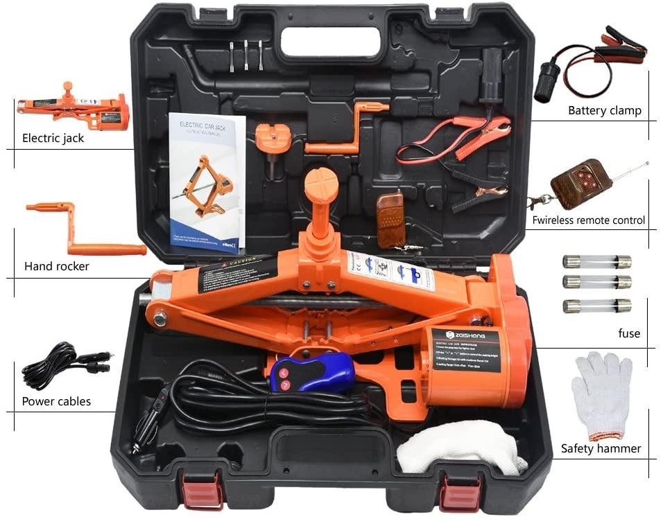 12V Auto Electric Jack 5 Ton Scissor Jack Electric Hydraulic Jack