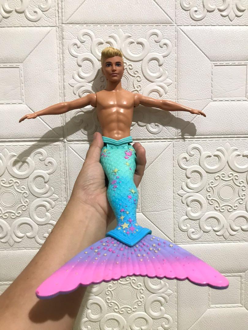 Barbie shop mermaid man