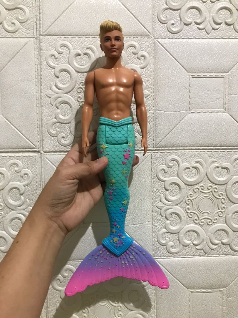 Barbie top mermaid man