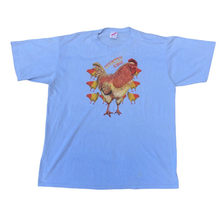 1980s Country Chic Vintage Nature shirt 