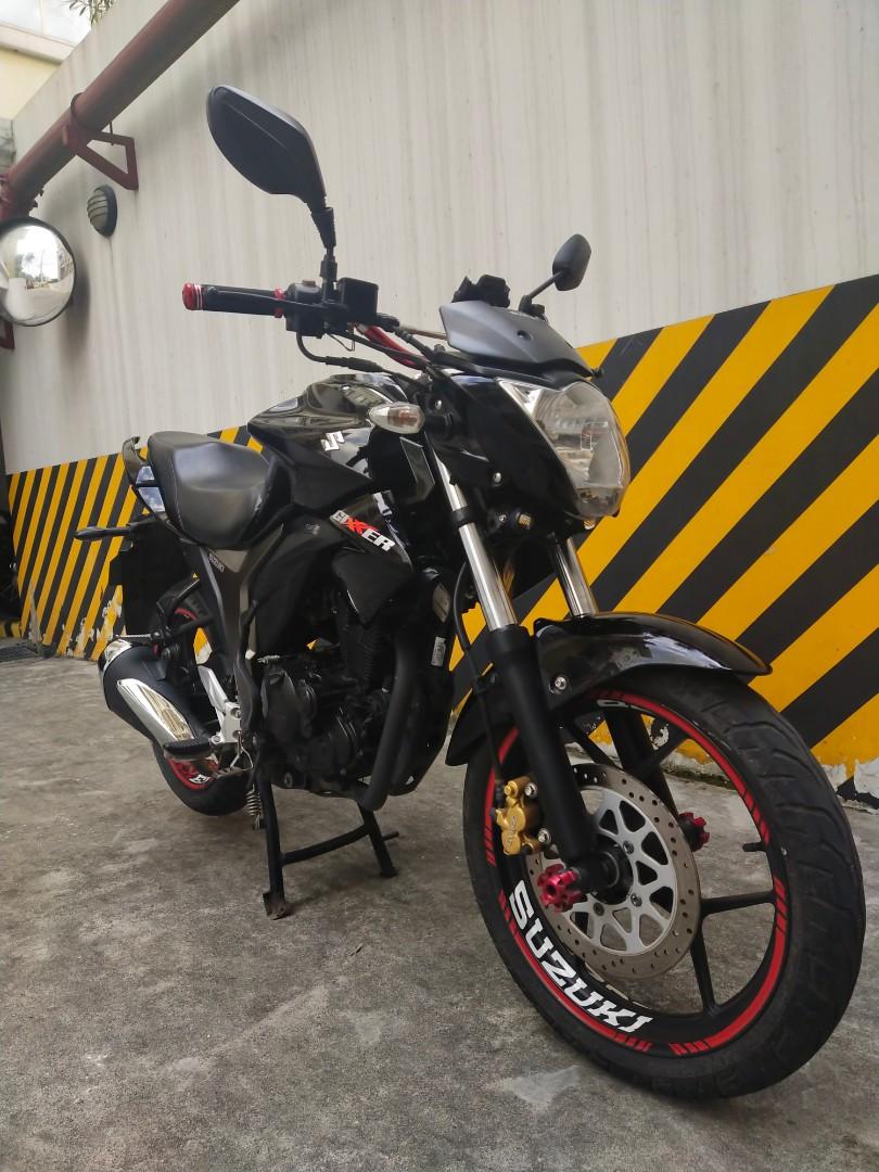 Gixxer 150 black 2017 on sale