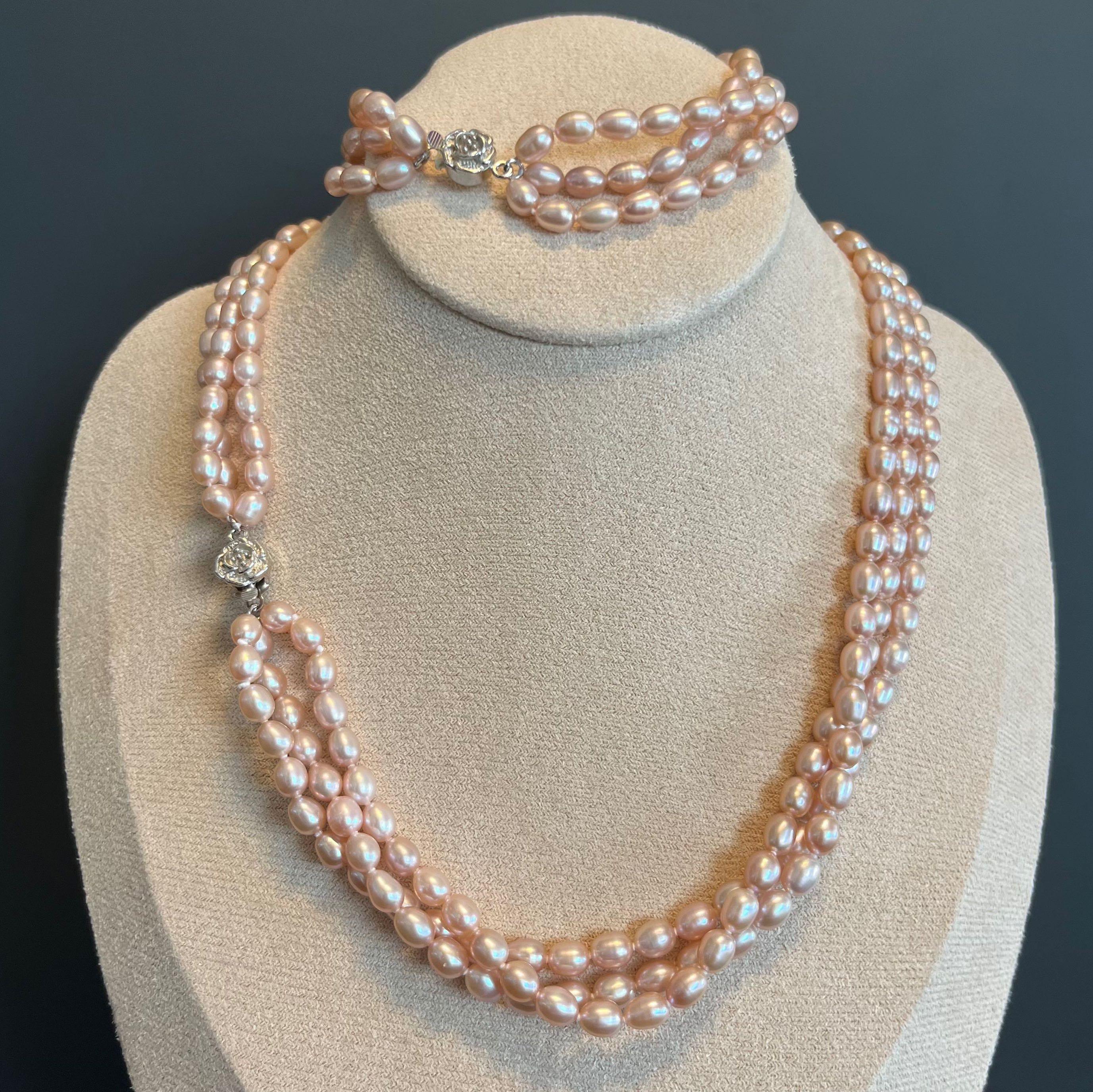 Fashion Natural 7-8mm White Rice Akoya Freshwater Pearl Chain Long Necklace 46" Fashion Natural 7-8mm White Rice Akoya Freshwater Pearl Chain Long Necklace 46"