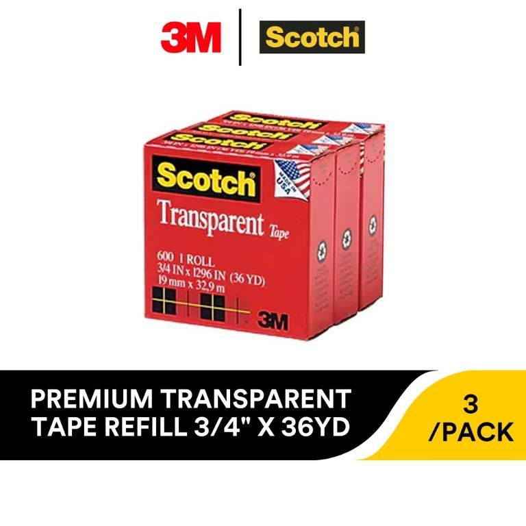 Scotch Magic Tape FREE 10 x Refill Rolls 19 mm x 7.5m 