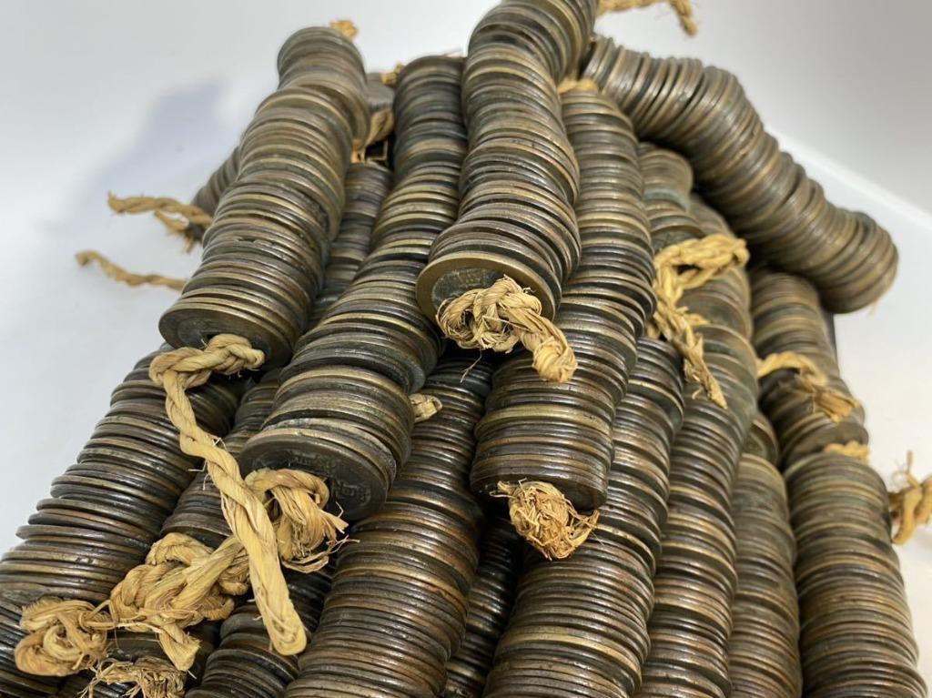 寛永通宝10.5kg 絵銭古銭中国江戸明治花銭, 興趣及遊戲, 收藏品及