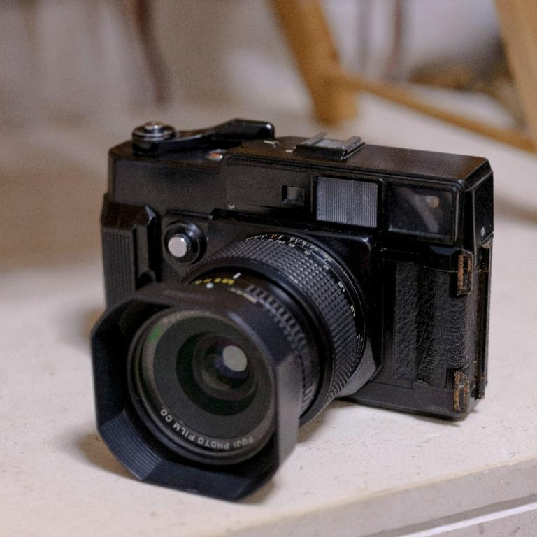 中幅菲林相機富士Fujica GSW690 SW 65mm f/5.6 連原裝lens hood 「大