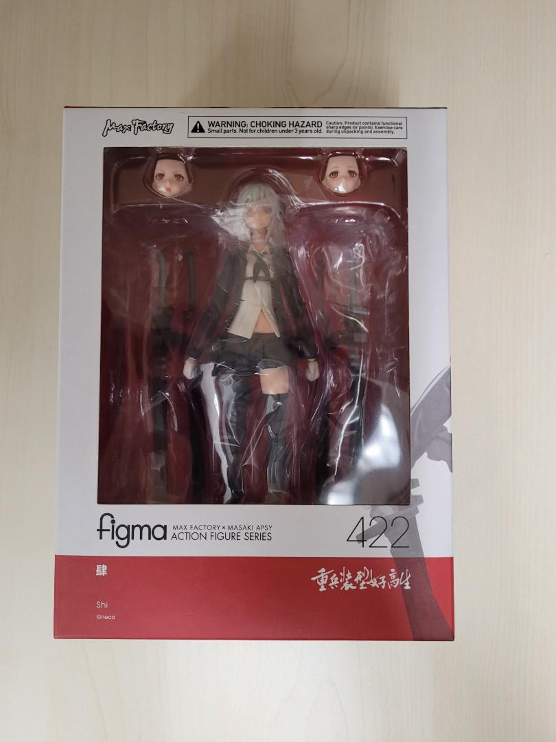 全新未開figma 422 重兵裝型女子高生肆, 興趣及遊戲, 玩具& 遊戲類