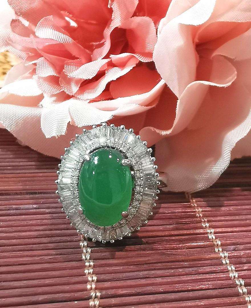 White gold jade store rings