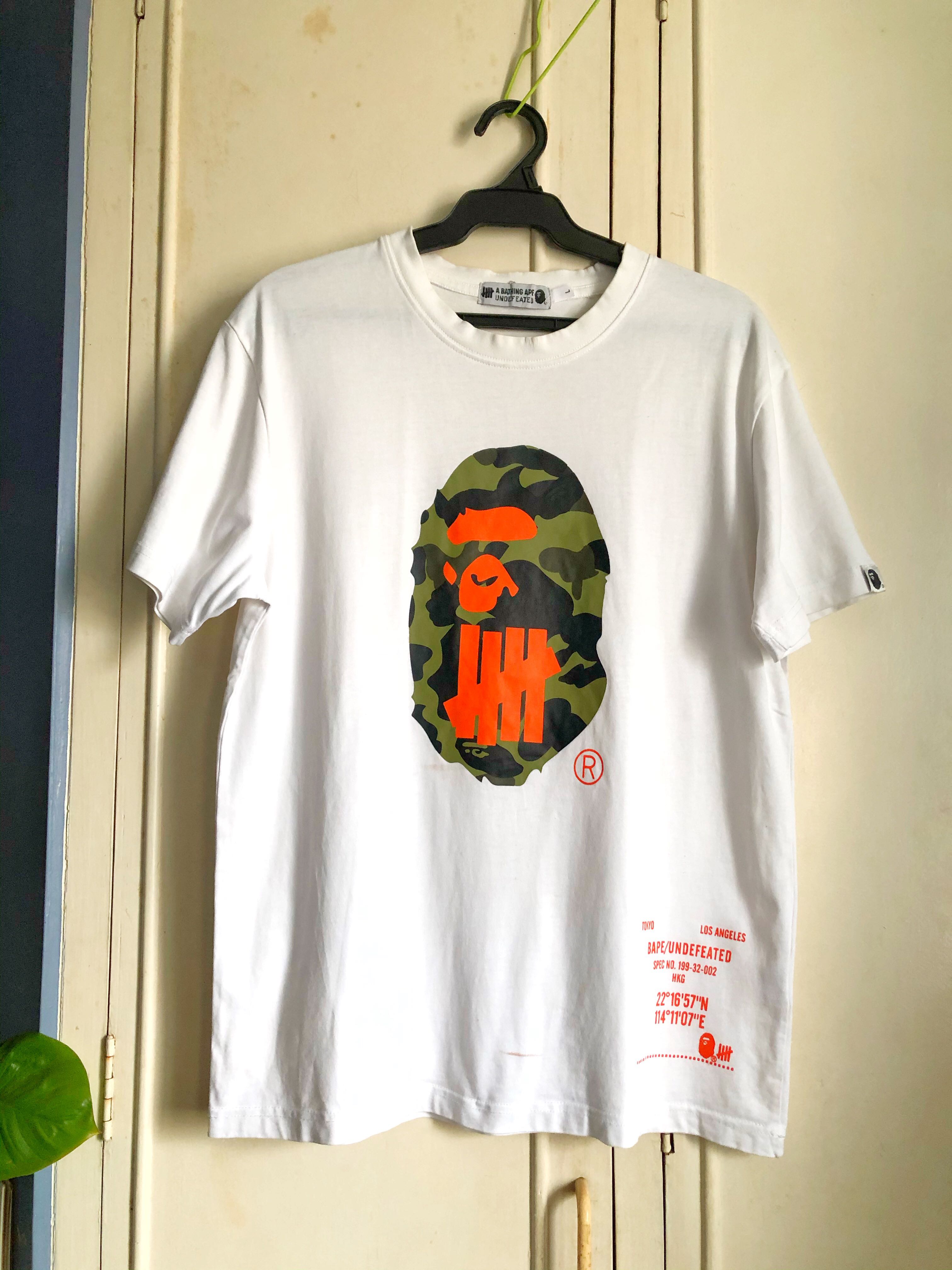 undefeated camo shirt
