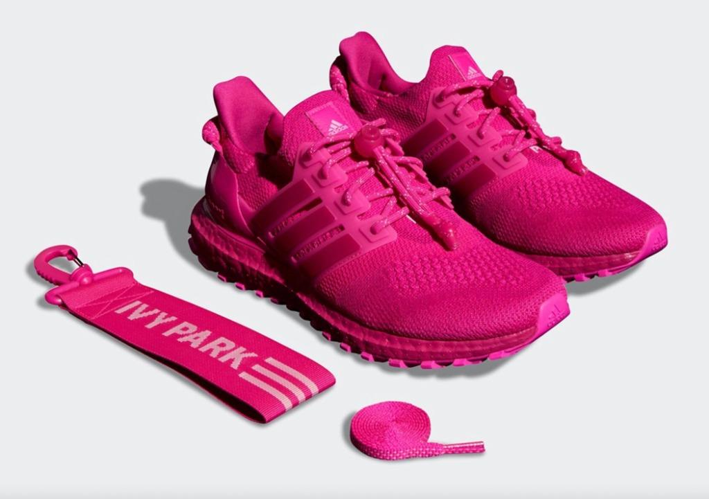 新品 ADIDAS IVY PARK BOOST PINK 24cm