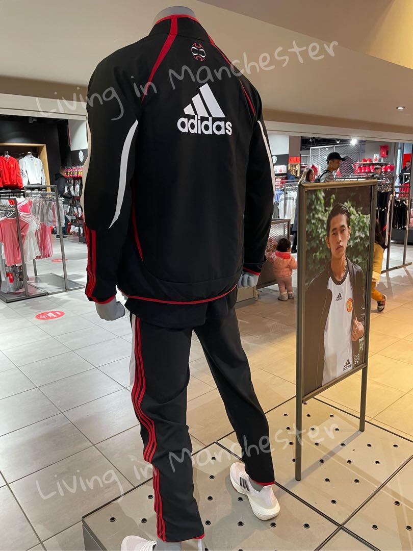 Adidas Manchester United Teamgeist Woven Jacket Black / M