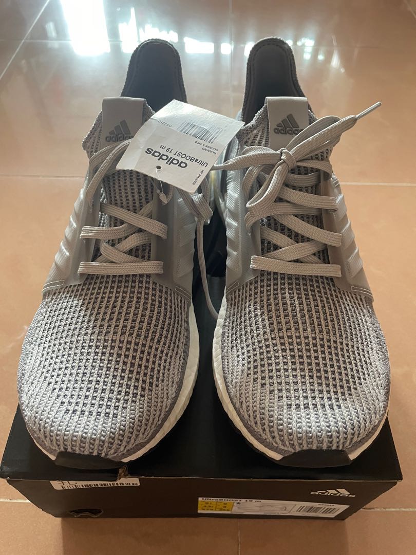 Adidas Ultra Boost 19 Grey, 男裝, 鞋 