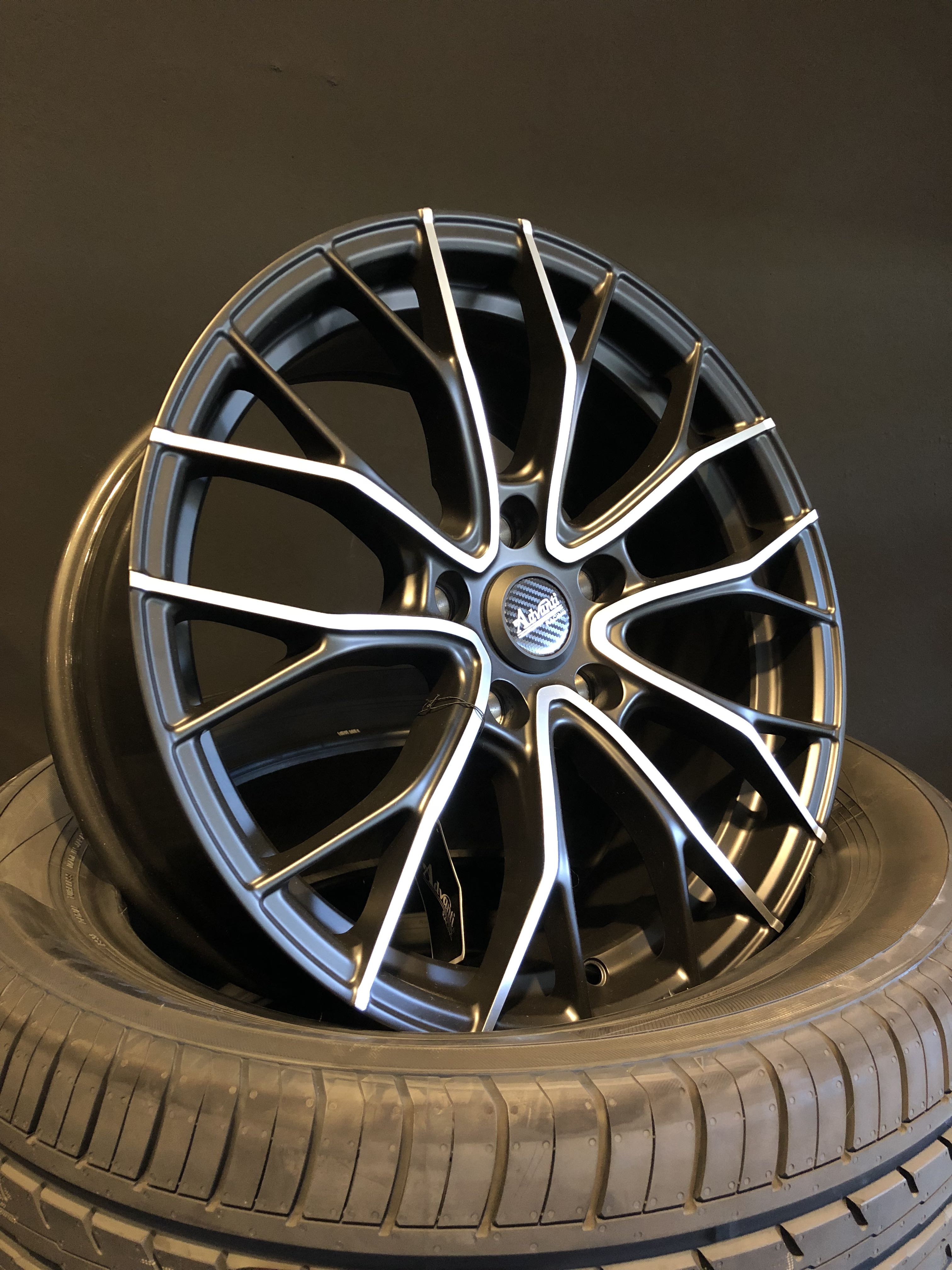 Advanti Racing 17” Rims, 5x114.3, 17”x7.5”, Offset 42, Car Accessories ...