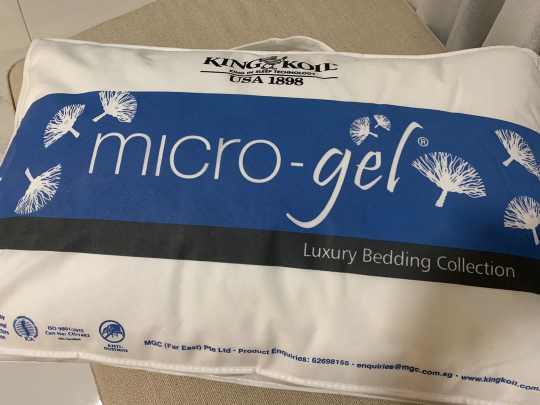 King koil micro store gel pillow review