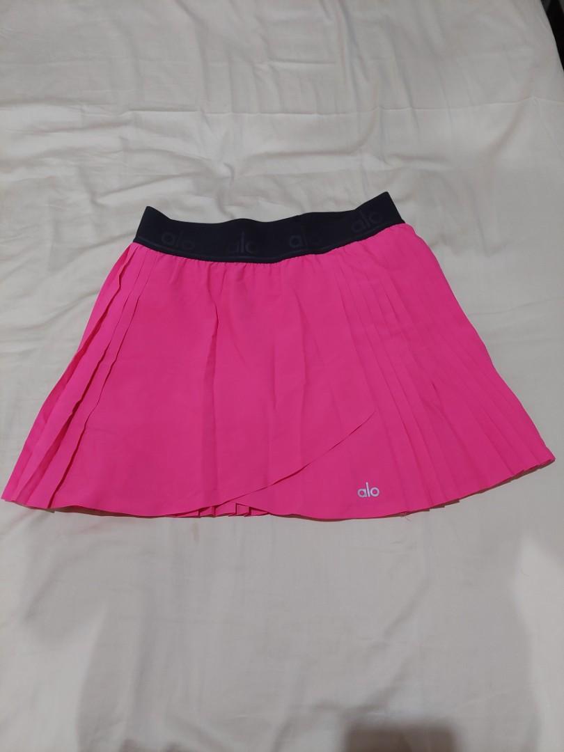 Aces tennis skirt in pink - Alo Yoga