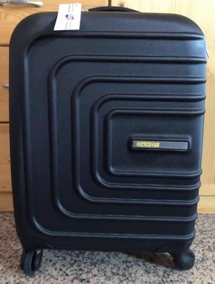American tourister sunset square hot sale spinner