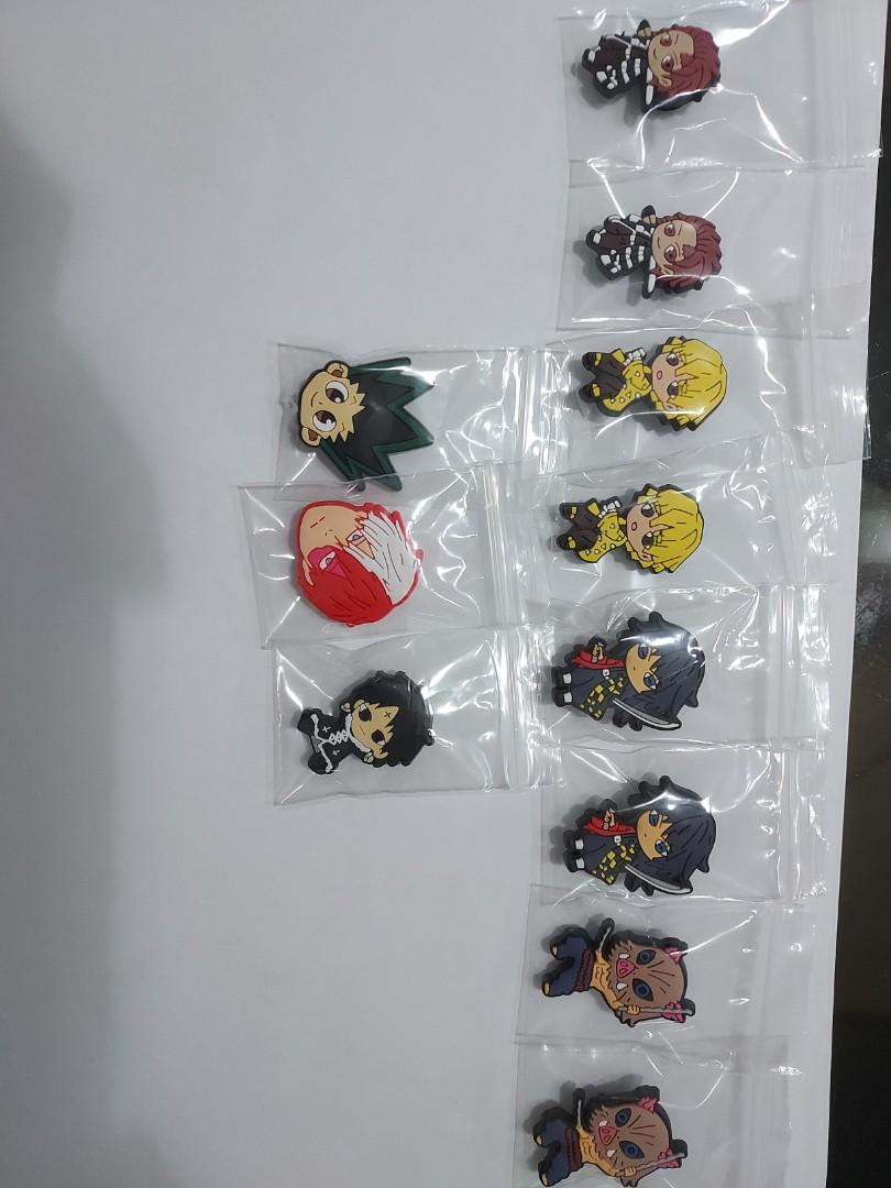 Demon Slayer Croc  Clog Charms anime characters Jibbitz Flat Rate  Shipping  eBay