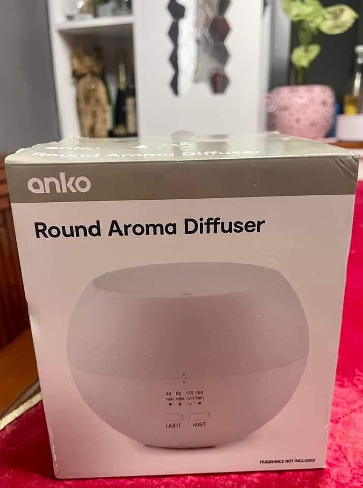 Anko by Kmart Round Aroma Diffuser, TV & Home Appliances, Other Home Appliances on Carousell