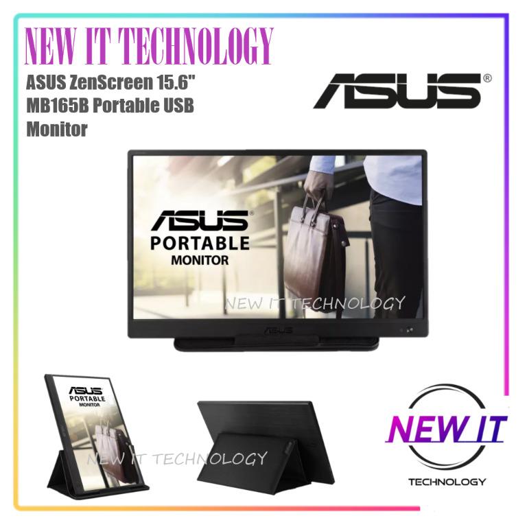 ASUS ZenScreen MB165B Portable USB Monitor 15.6