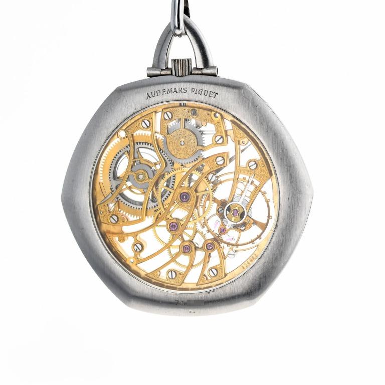 audemars piguet skeleton pocket watch
