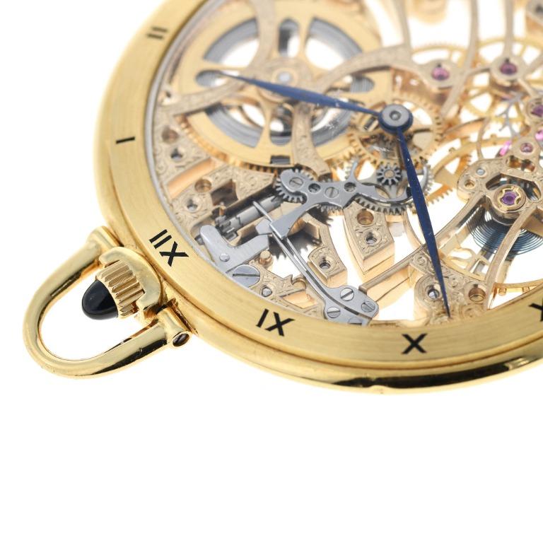 Audemars Piguet Skeleton Pocket Watch, Luxury, Watches on Carousell