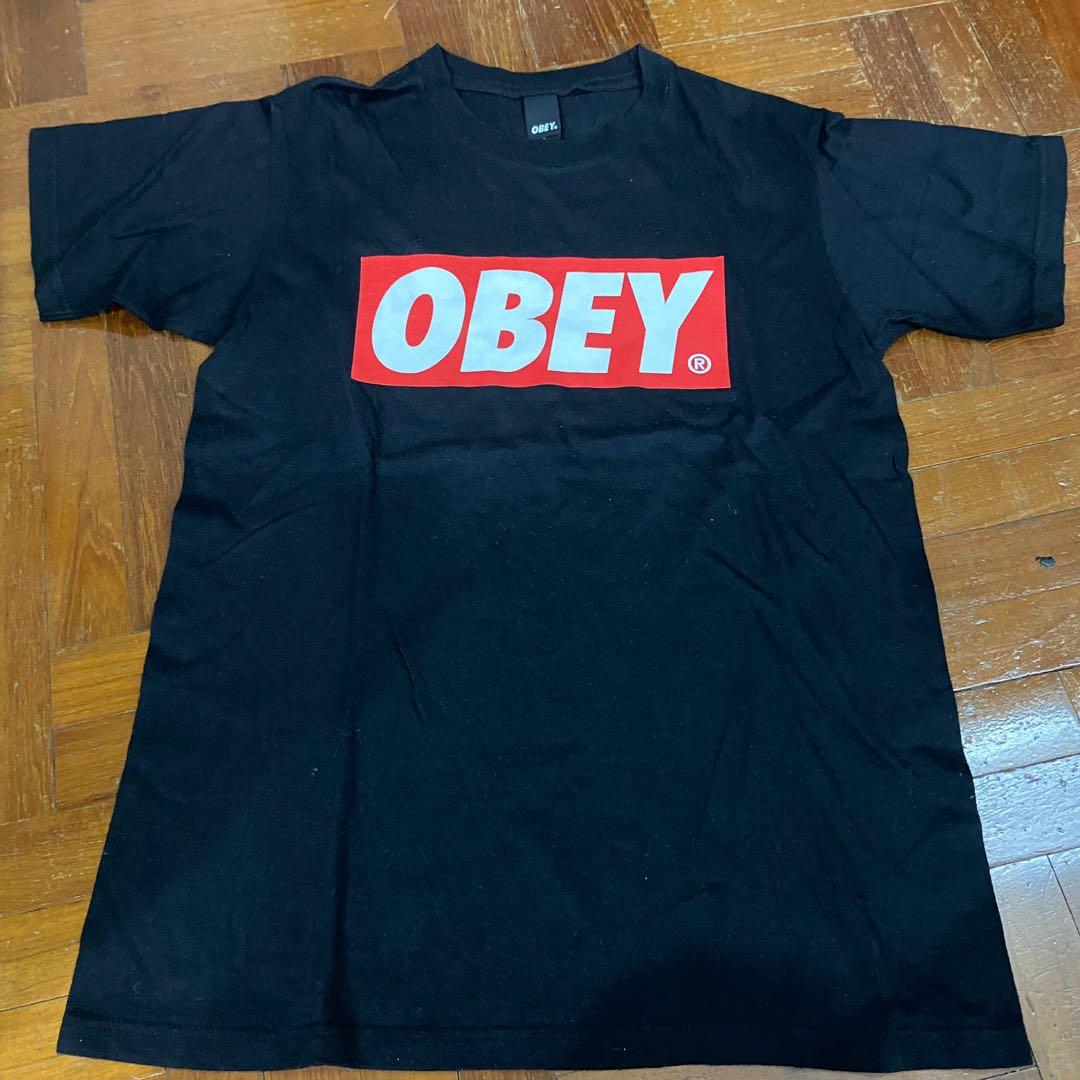 Authentic Black Obey Shirt Streetwear T-Shirt Skate, Men'S Fashion, Tops &  Sets, Tshirts & Polo Shirts On Carousell